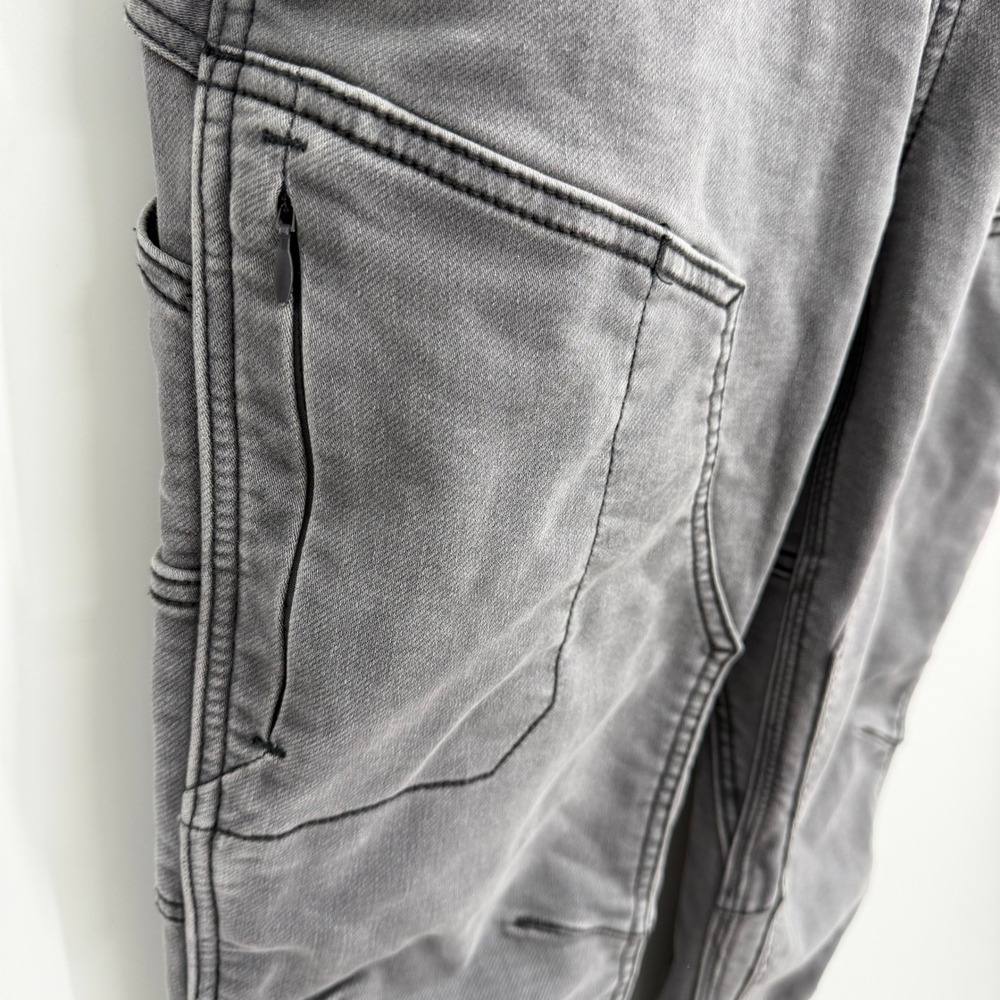 Dovetail Workwear Freshley Overalls Thermal Denim Size 8/34 Grey Fleece Lined - Picture 3 of 13